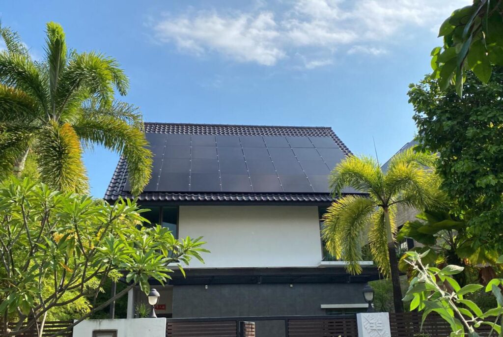 Solar panel home installation