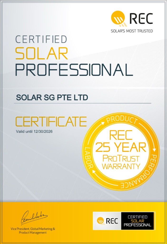 REC Certified Solar Professional